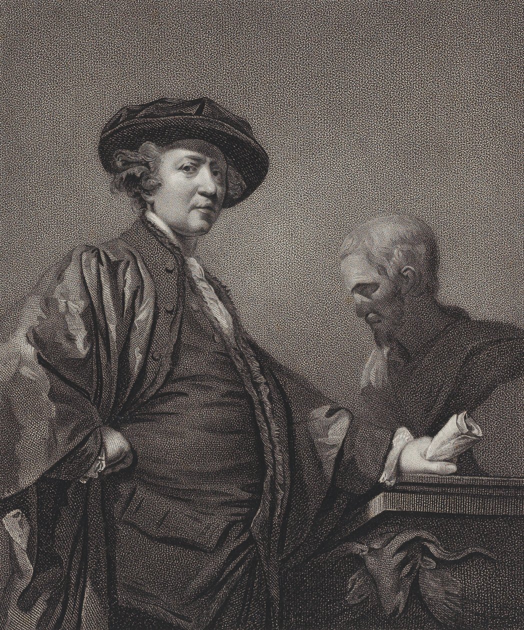 Joshua Reynolds爵士，骑士，1811年。 作者 威廉·邦德