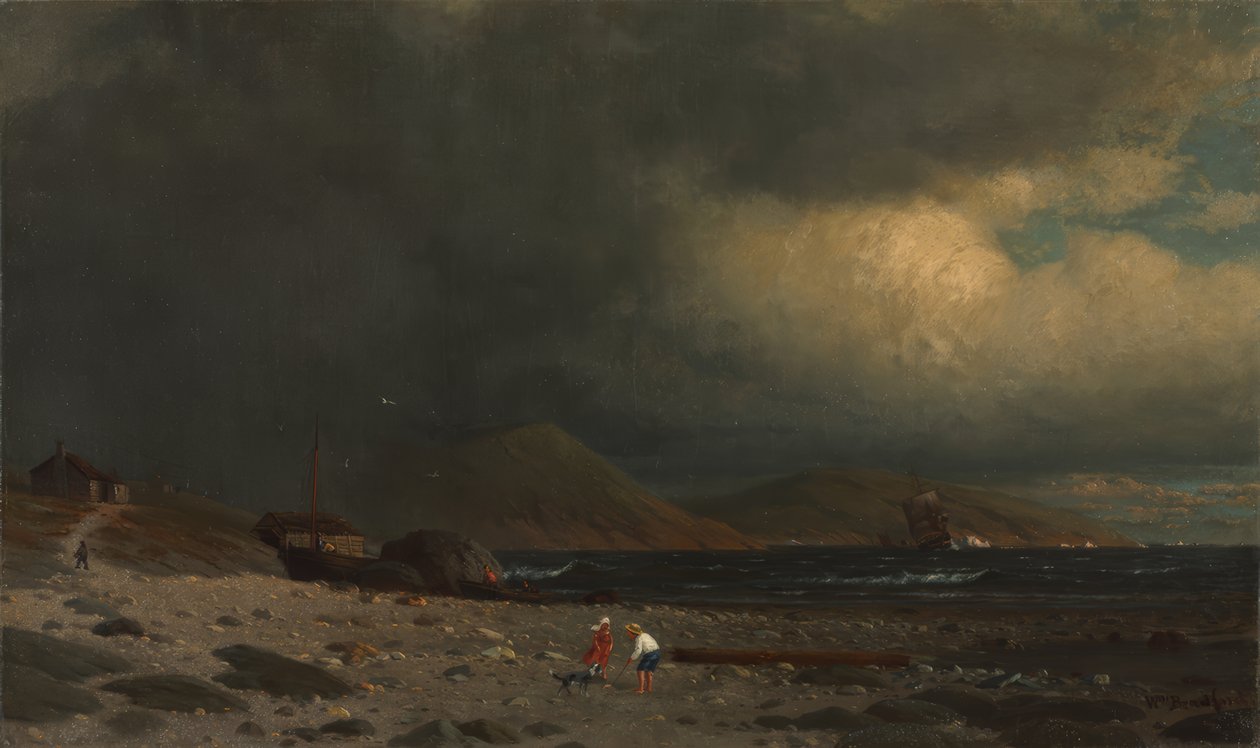 威廉-布拉德福德/"拉布拉多海岸"，约 1860 年 作者 威廉·布拉德福德