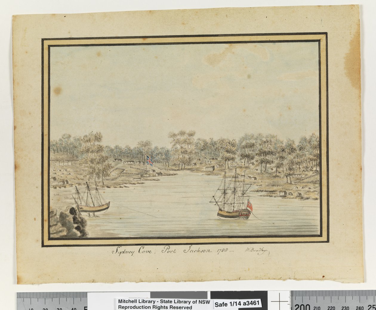 Opp. p. 84. `Sydney Cove, Port Jackson. 1788