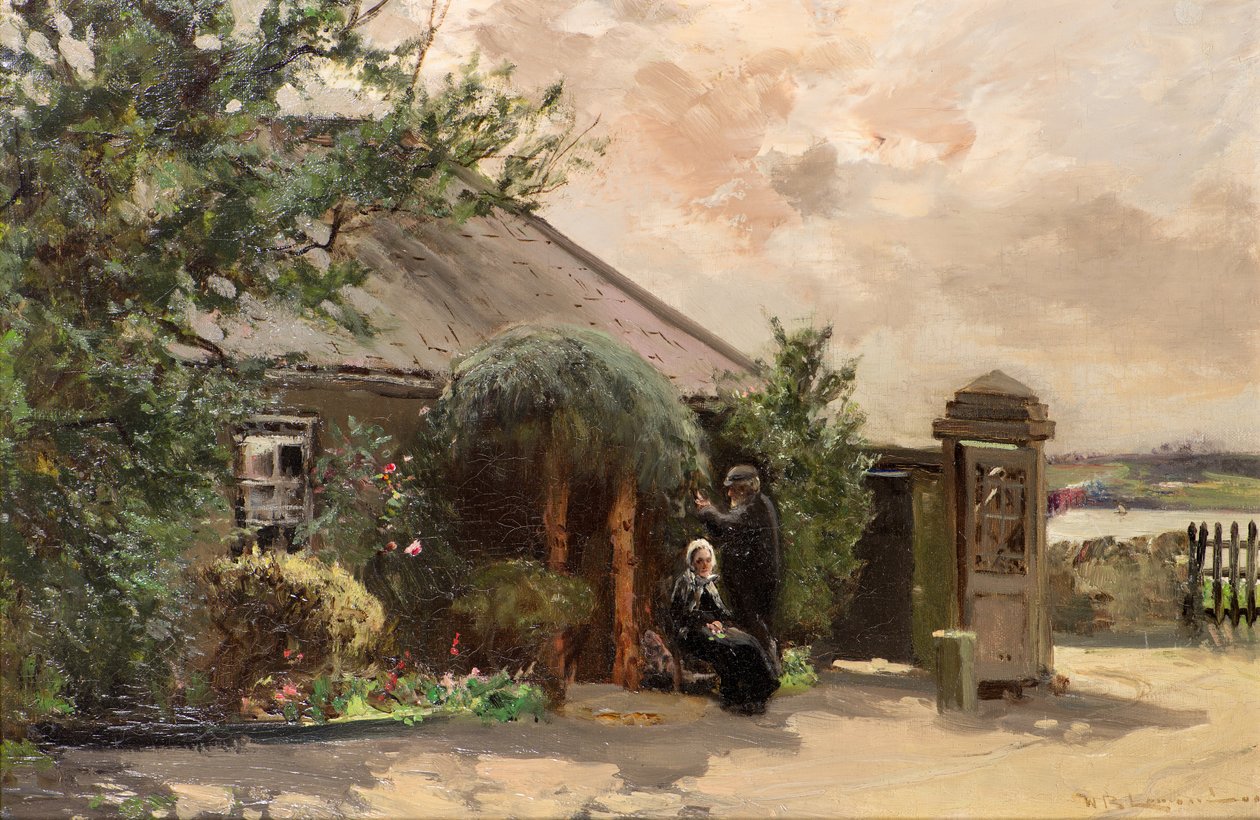 Balgay Lodge, Dundee (oil on canvas) 作者 威廉·布拉德利·拉蒙德