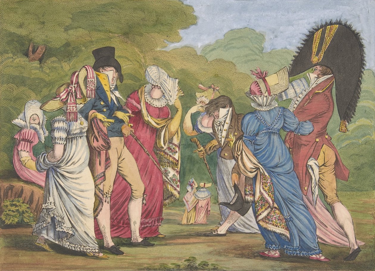 Les Invisibles The Invisible Ones, 1810. 作者 威廉·布洛卡斯