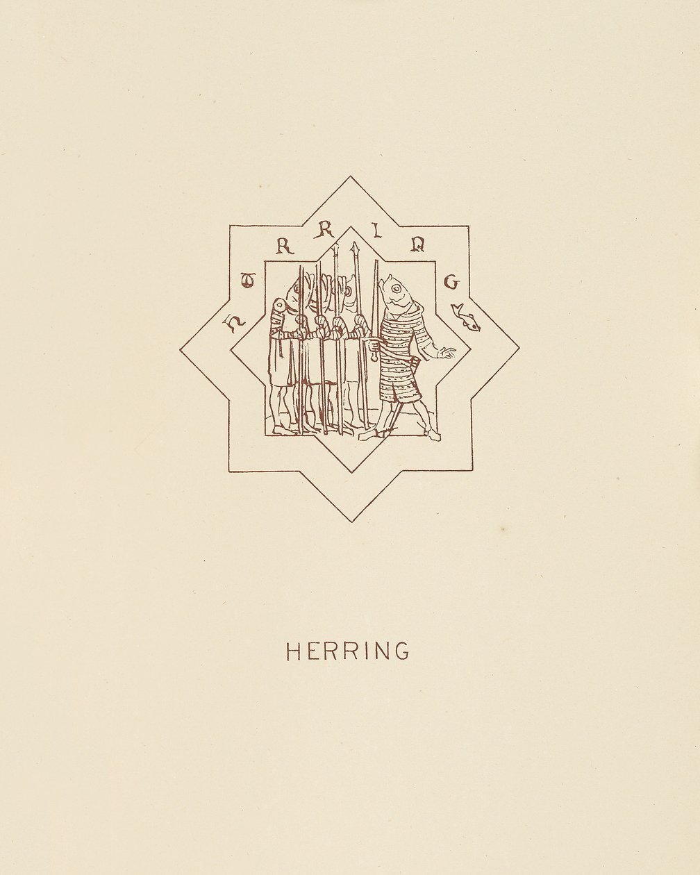 鲱鱼，1878年 作者 威廉·伯吉斯