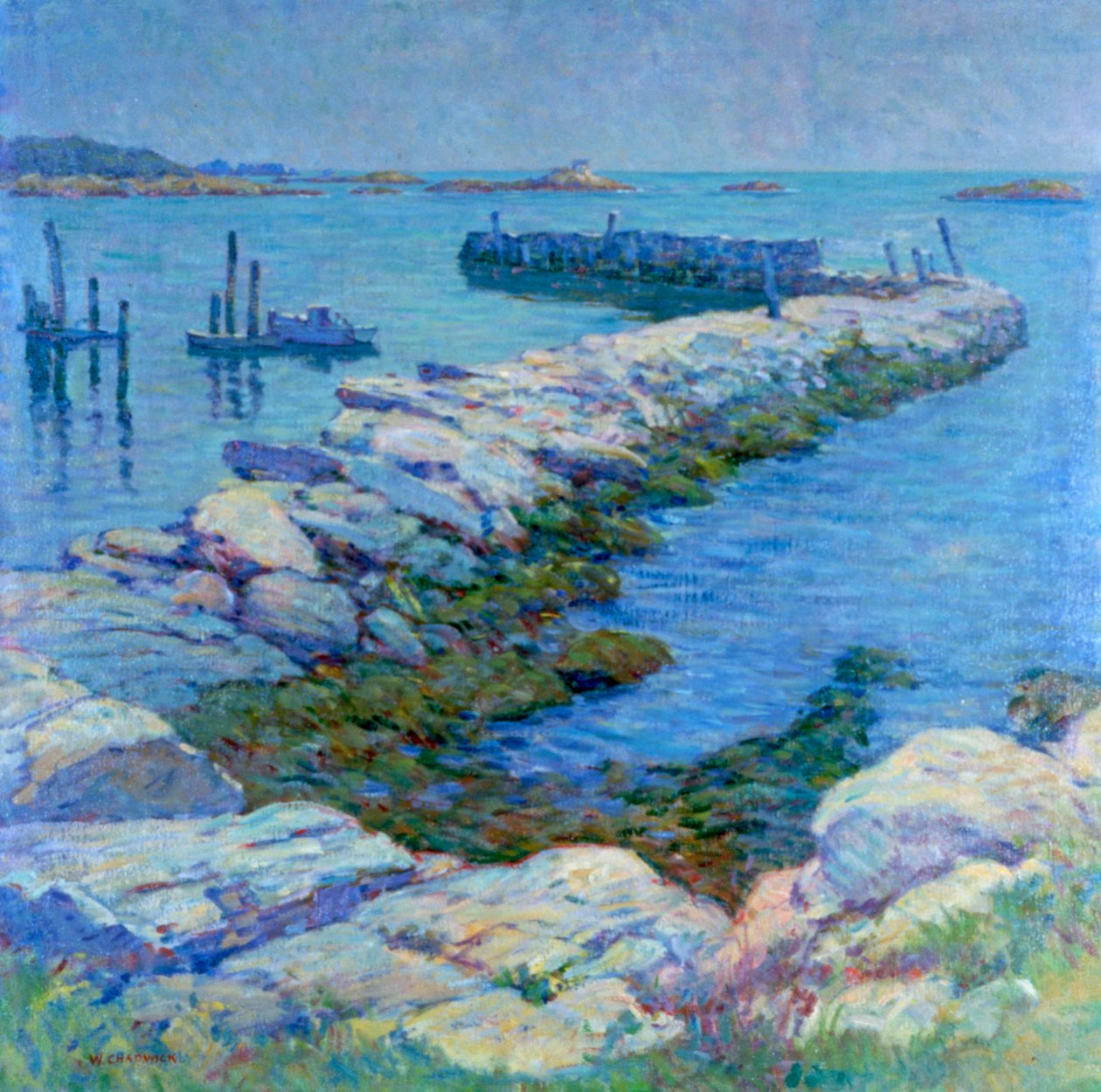 码头》，1879-1962年 作者 威廉查德威克
