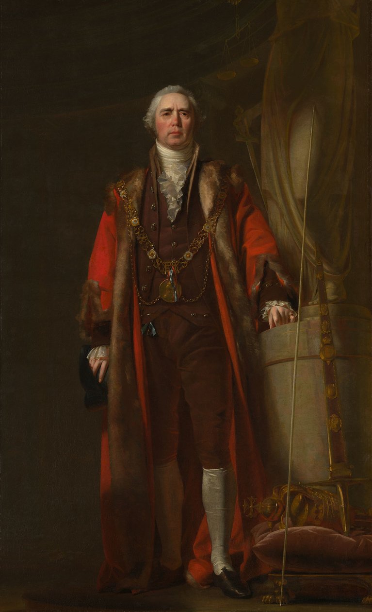查尔斯·索普（Charles Thorp），约1800年担任都柏林市长 作者 威廉·库明