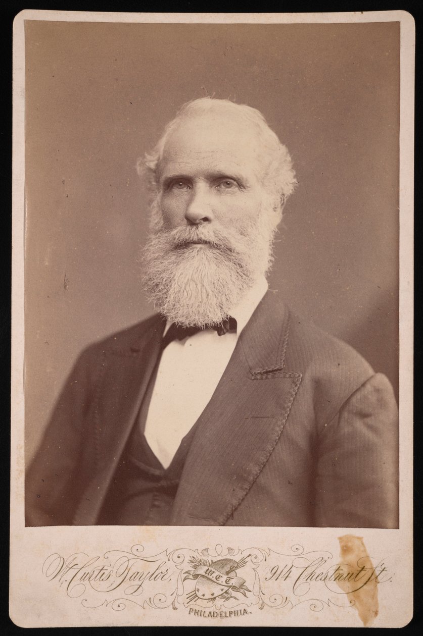 Garland Carr Broadhead 1827-1912年的肖像，1884年以前。 作者 威廉·柯蒂斯·泰勒