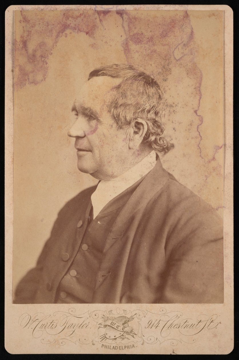 J.D. Lang的肖像，1877年前。 作者 威廉·柯蒂斯·泰勒