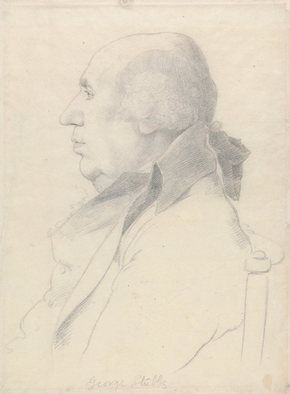 Portrait of George Stubbs 作者 威廉·丹尼尔