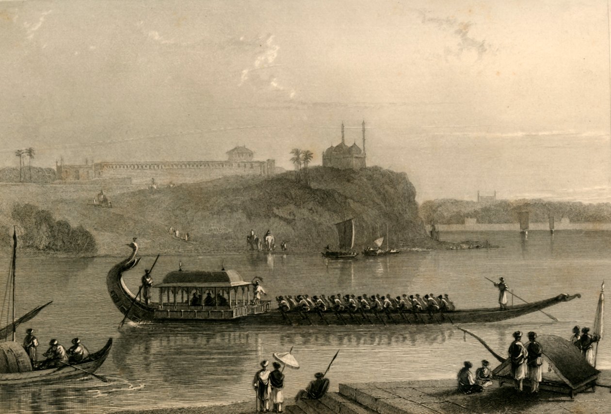 摩尔·庞克，卢克农，1835年。 作者 威廉·丹尼尔