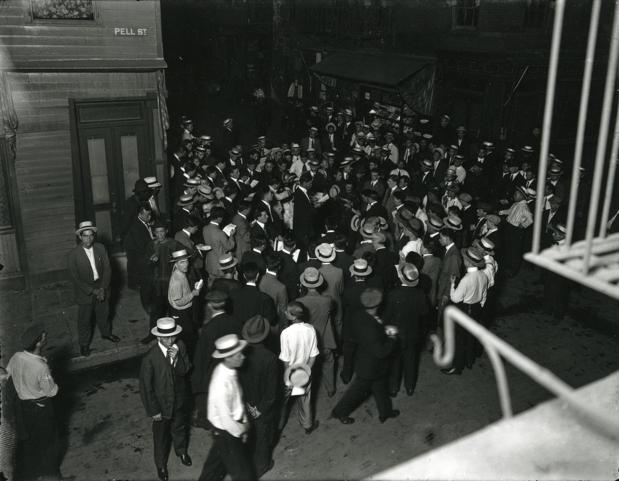 1916年8月6日佩尔街的福音派委员会 作者 威廉·戴维斯·哈斯勒