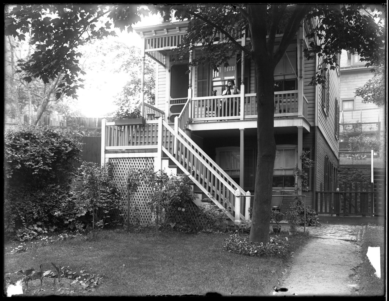 Perenes夫人的房子，纽约Inwood，1910年 作者 威廉·戴维斯·哈斯勒