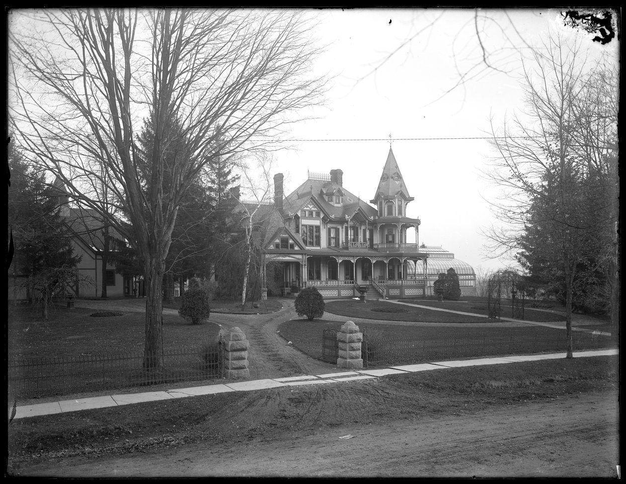 Henry W. Merriam House，Newton，NJ，c.1911-12 作者 威廉·戴维斯·哈斯勒