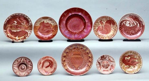 红色光泽器皿的选择 作者 威廉·德·摩根