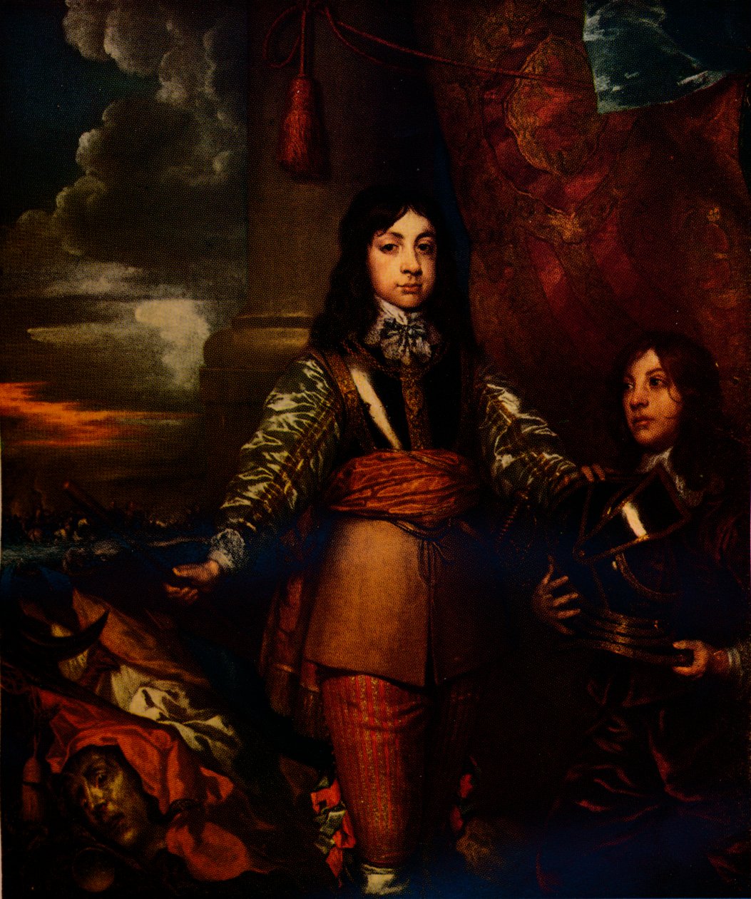 威尔士亲王查尔斯（Charles），年龄12岁，c1642，1936年 作者 威廉·多布森