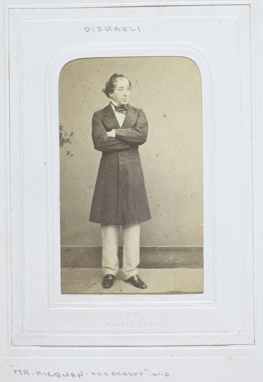 本杰明-迪斯雷利，1860-69。 作者 威廉·爱德华·基尔本