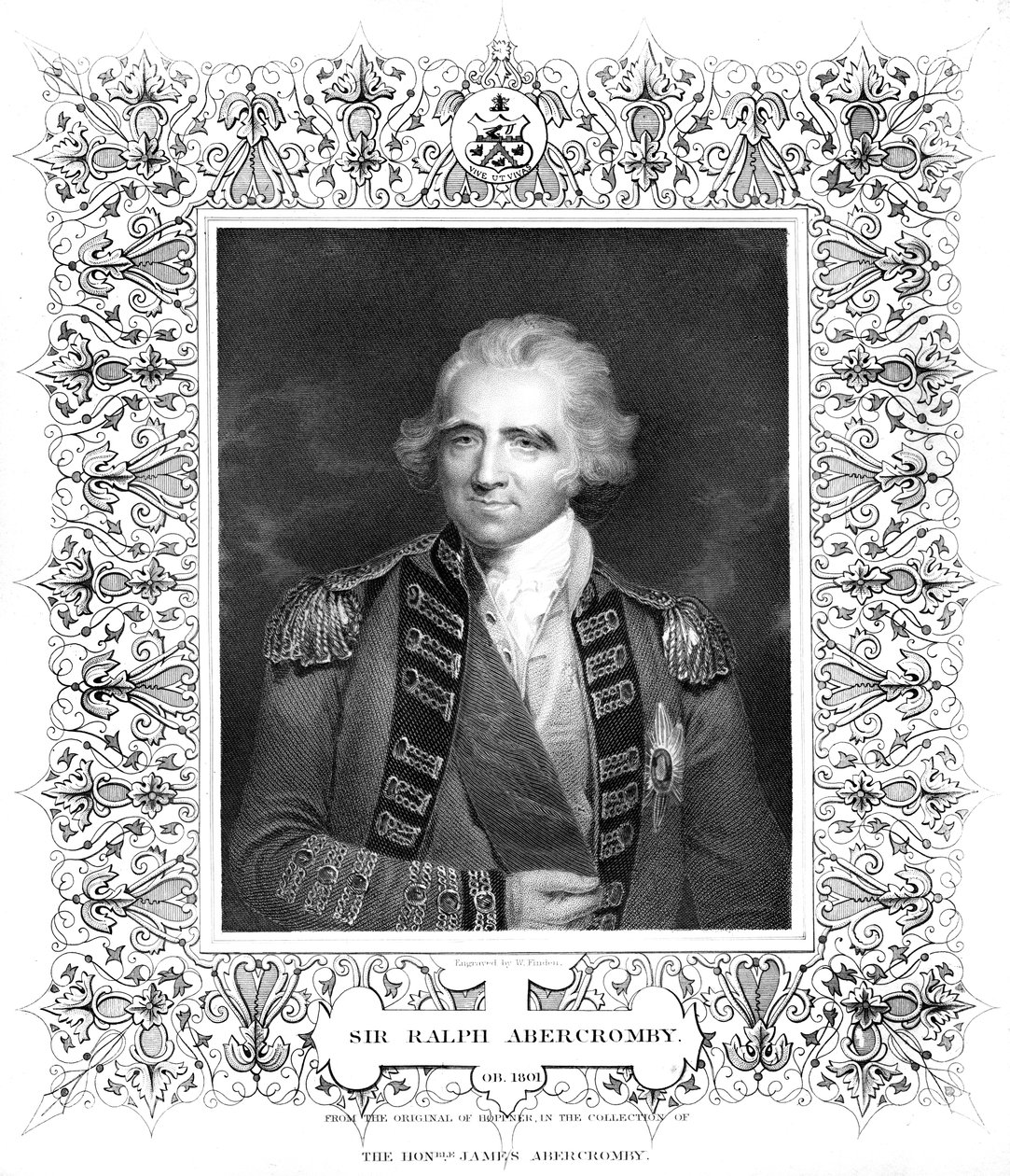 英国将军拉尔夫·阿伯克龙比爵士。 作者 威廉·芬德
