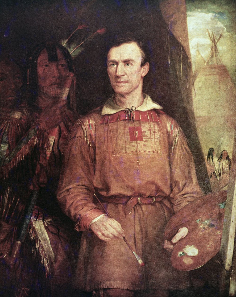 乔治-卡特林（1798-1872） 1849（布面油画 作者 威廉·菲斯克