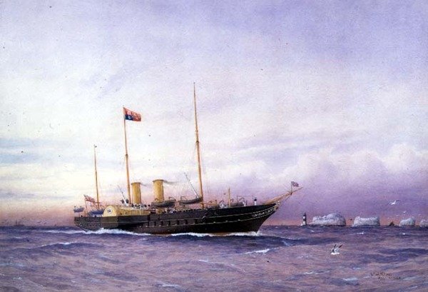 H.M. Yacht Osborne 作者 威廉·弗雷德里克·米切尔