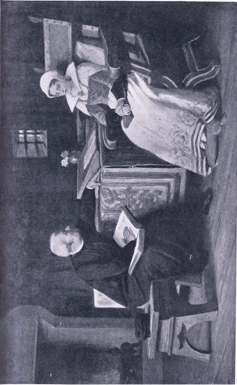 塔的女士简·格雷，插图来自世界图书馆的最佳书籍，c.1940 作者 威廉·弗雷德里克·叶姆斯