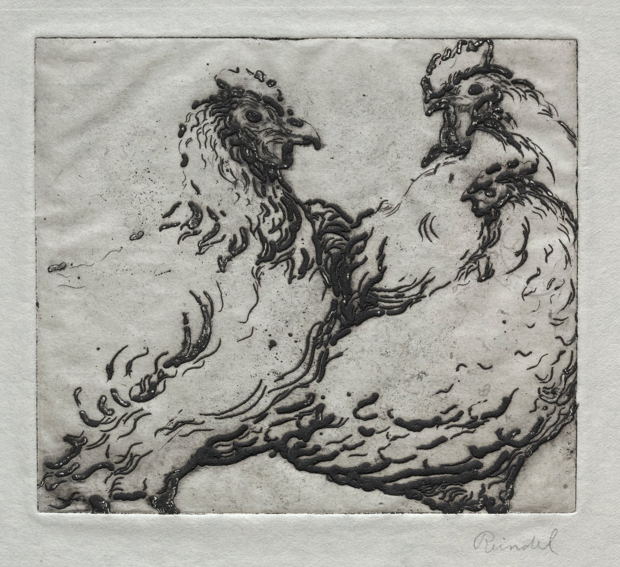 鸡 作者 威廉·乔治·雷因德尔