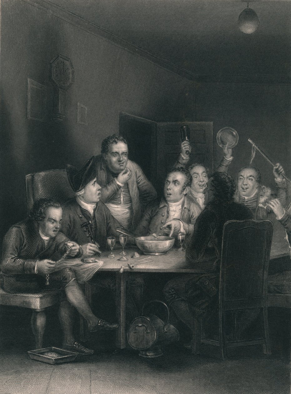 The Clubbists，1860年 作者 威廉·格特巴赫