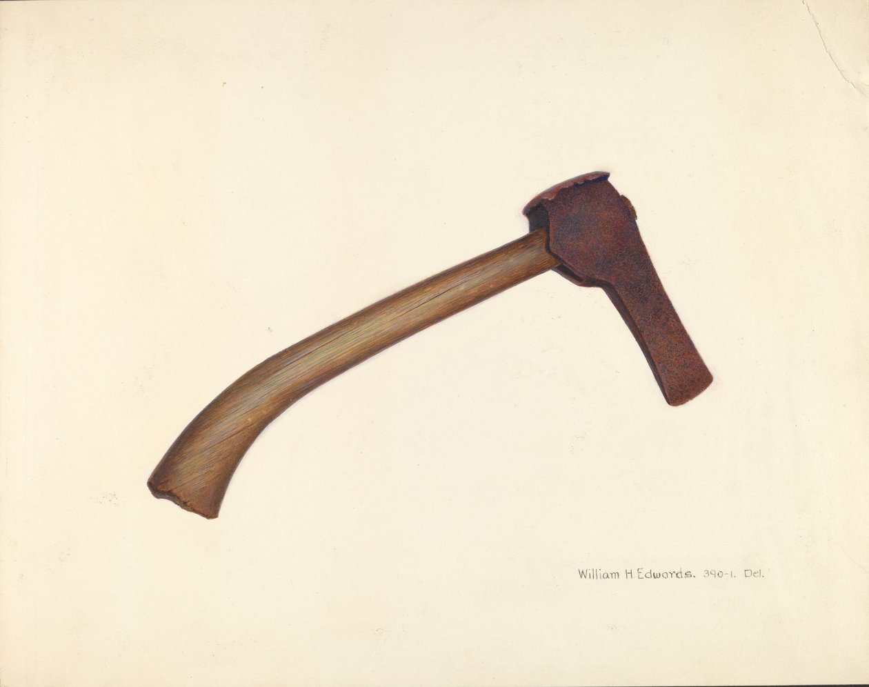 Post Axe, 19351942. 作者 威廉·H·爱德华兹