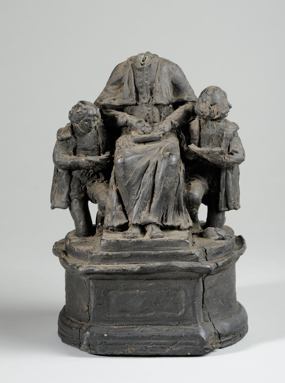 约翰·科莱特（John Colet）纪念碑的马凯特（Maquette） 作者 威廉·哈莫·桑尼克罗夫特