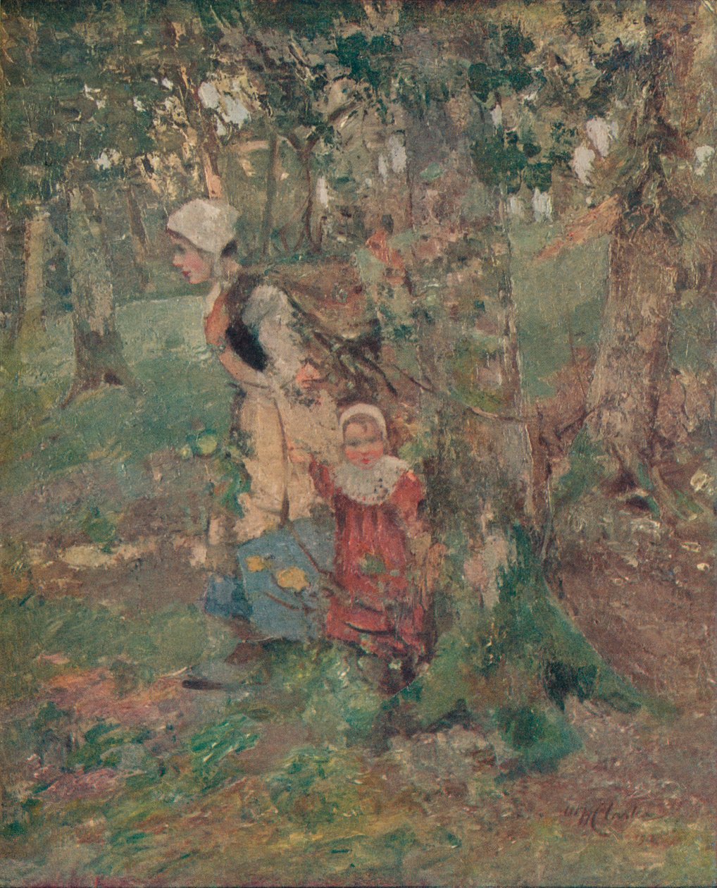 木头的边缘，c1916 作者 威廉·汉娜·克拉克
