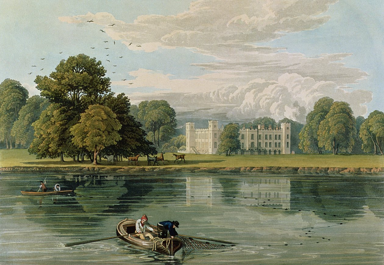 Sion House，由Robert Havell（1769-1832）1815年刻（彩色雕刻） 作者 威廉·哈维尔