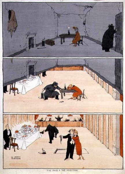 女仆与魔术师 作者 威廉·希思·罗宾逊