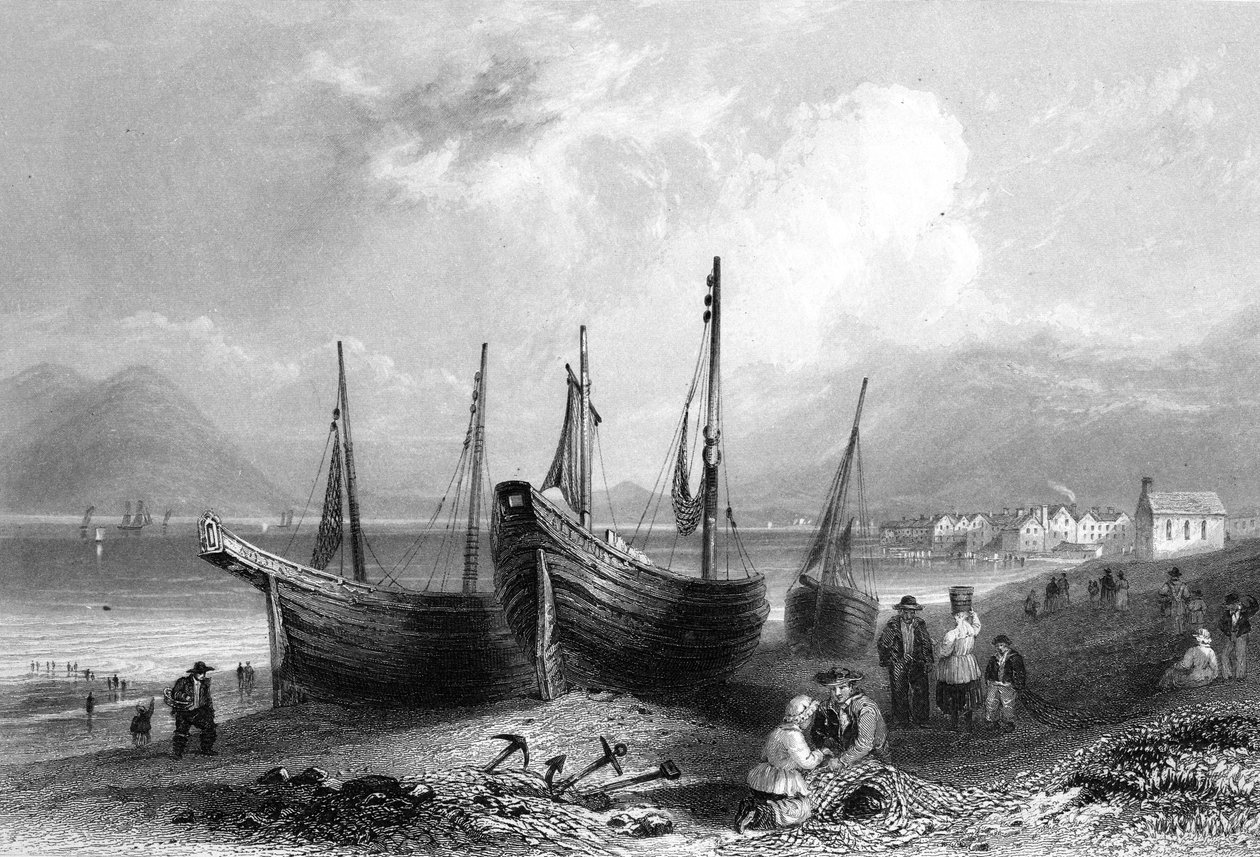 Allonby，1830-50 作者 威廉·亨利·巴特利特