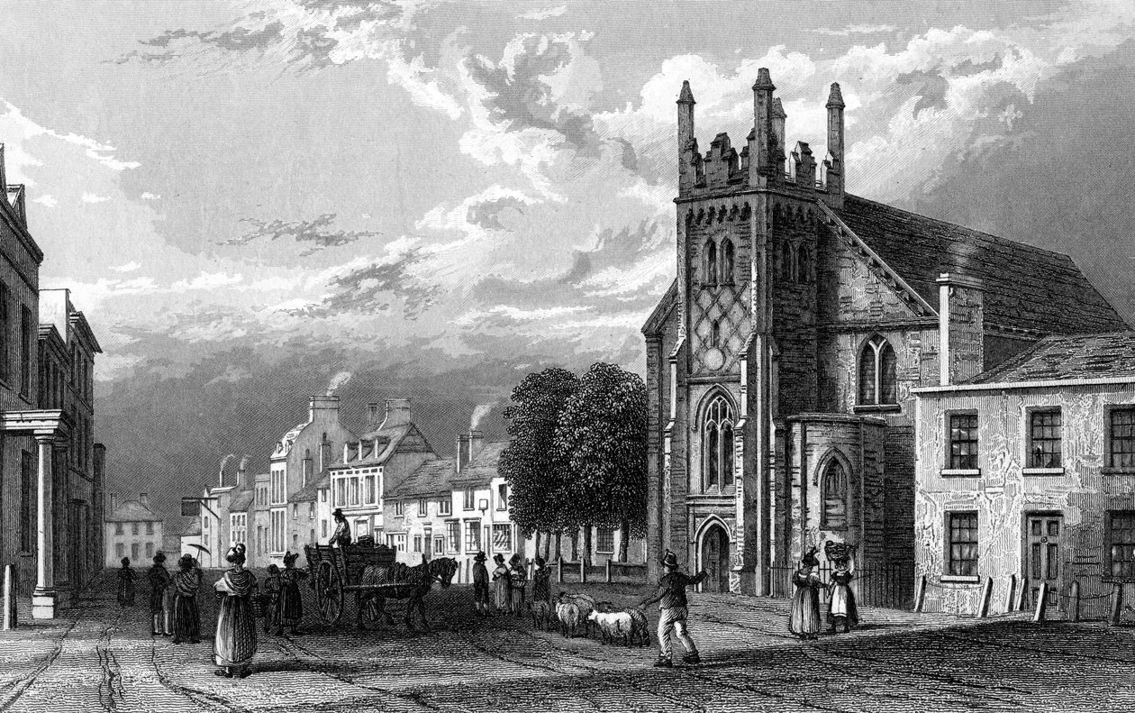 Billeicay，Essex，由亨利·沃利斯（Henry Wallis）刻，1833年 作者 威廉·亨利·巴特利特