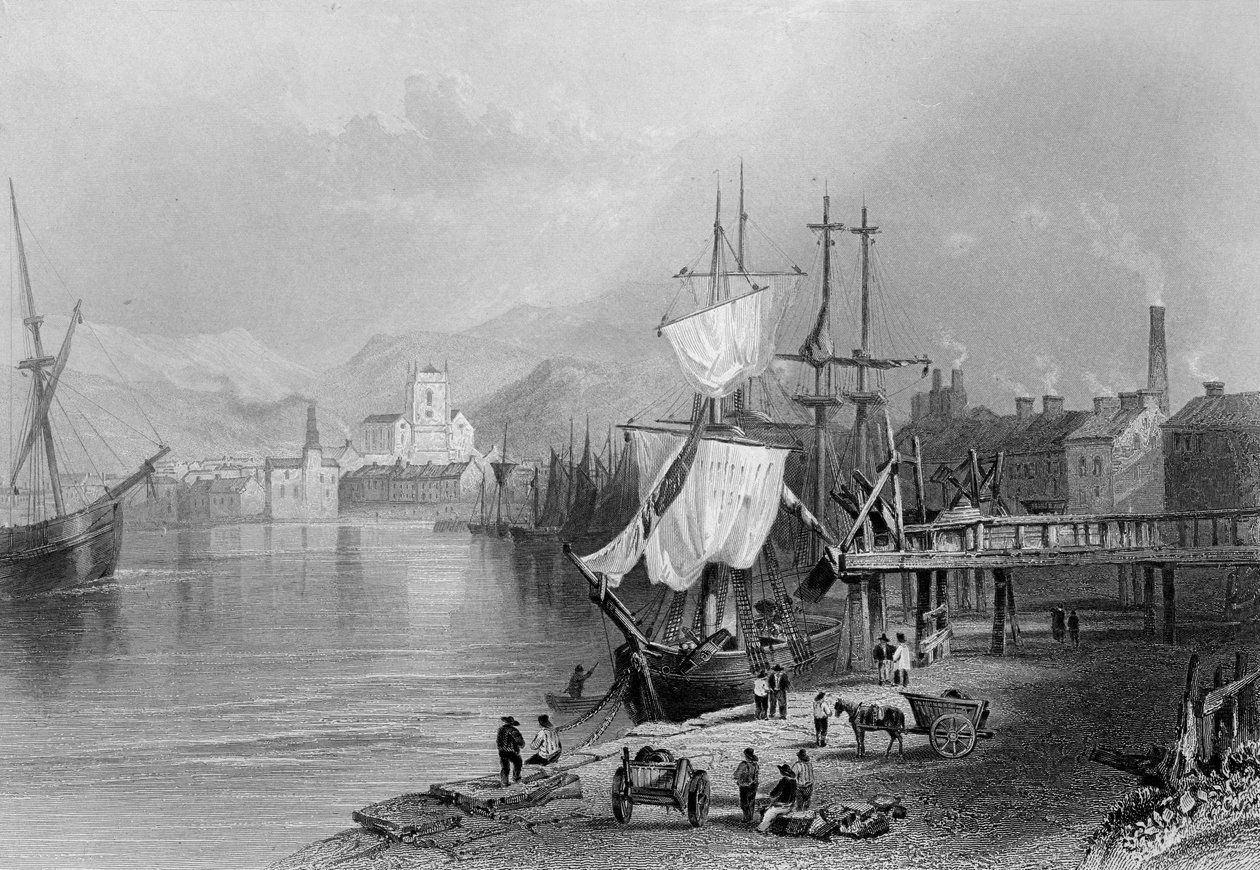 沃金顿，1840-50 作者 威廉·亨利·巴特利特