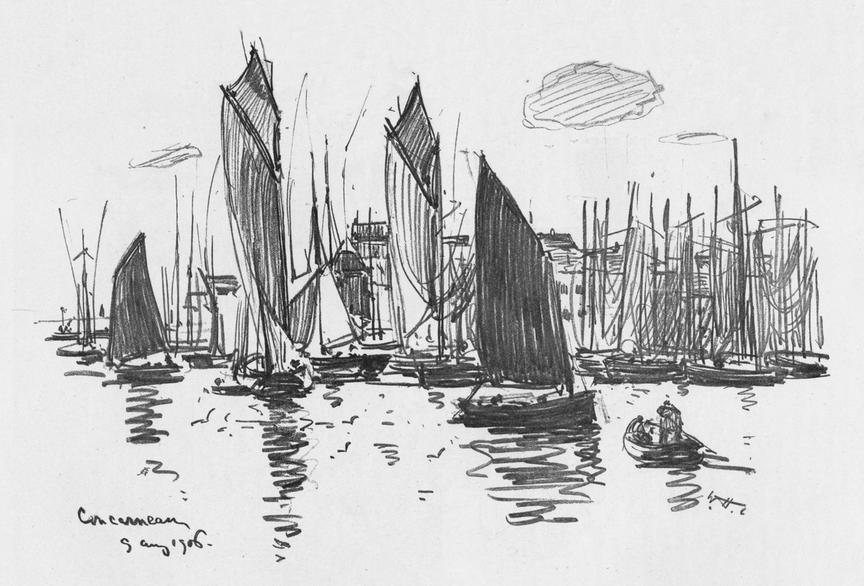 孔卡尔诺，c1906 作者 威廉·亨利·查尔顿