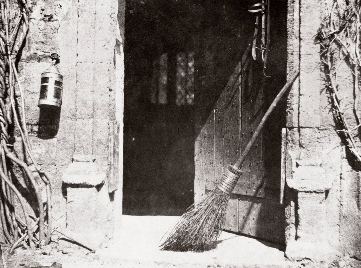 打开的门》，1843年3月 作者 威廉·亨利·福克斯·塔尔伯特
