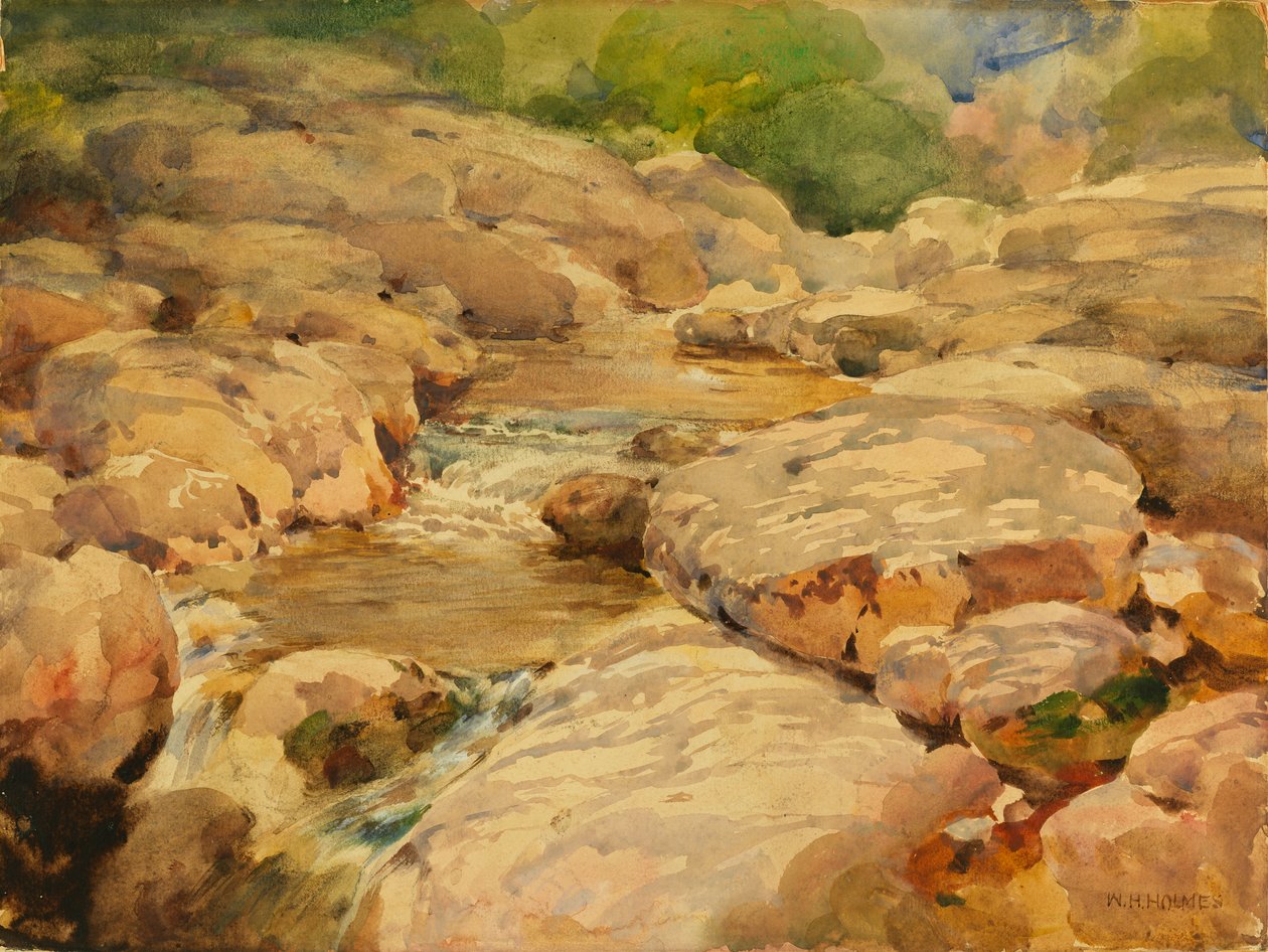 Placid Potomac, n.d. 作者 威廉·亨利·福尔摩斯