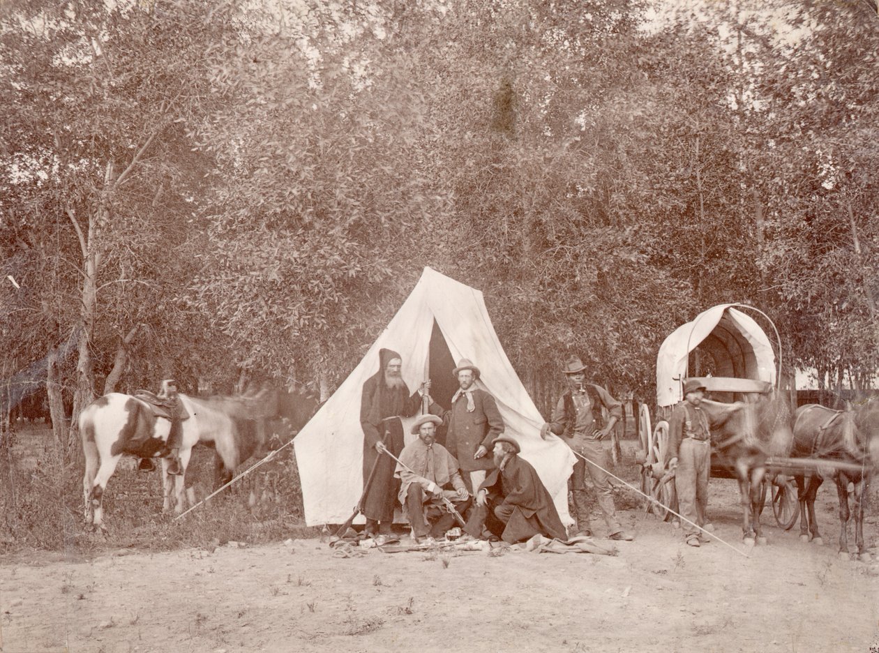 1874年前往圣十字架山 作者 威廉·亨利·杰克逊