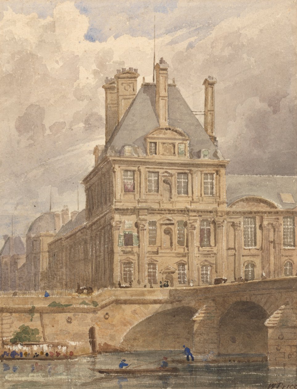 Pavillion de Flore, August 22, 1828 作者 威廉·亨利·莱克·普莱斯