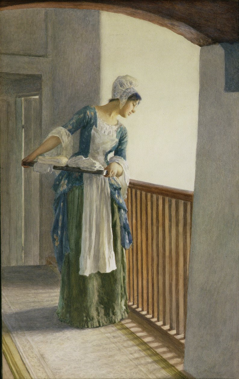 洗衣女佣，c.1920 作者 威廉·亨利·马格森