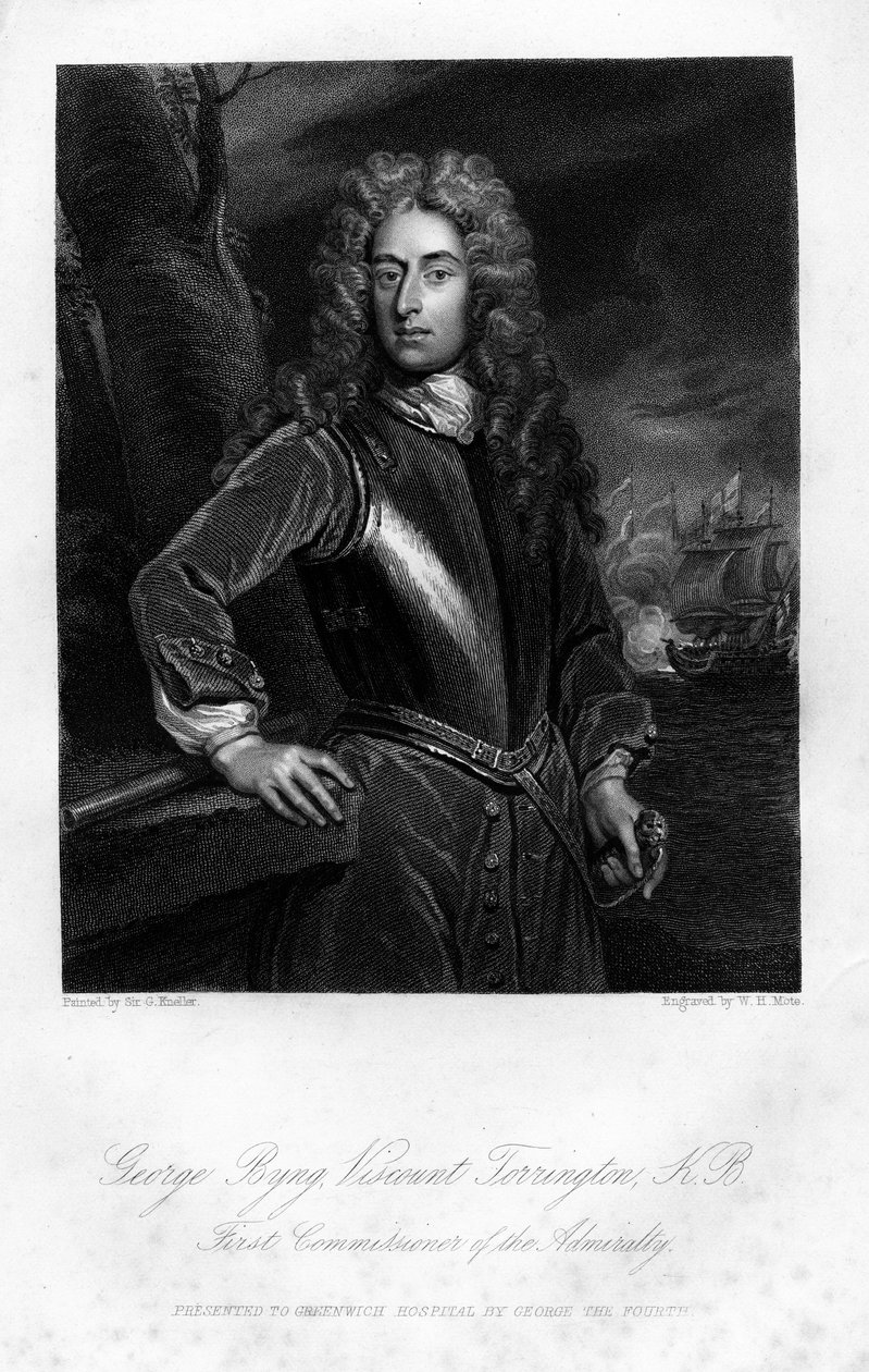乔治·拜恩（George Byng），托灵顿子爵，1837年 作者 威廉·亨利·莫特