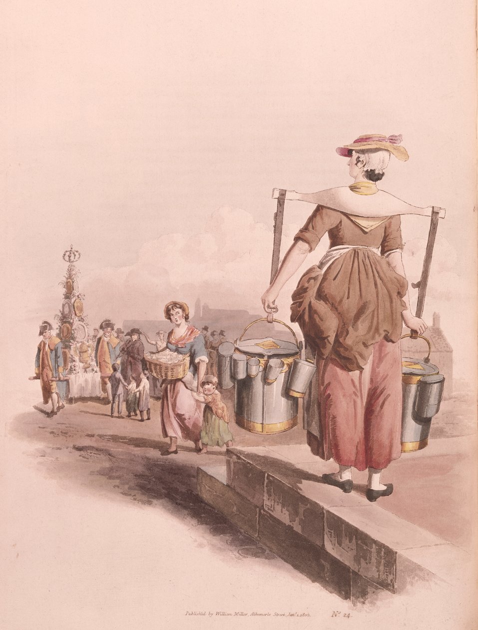 奶妈，1808年 作者 威廉·亨利·佩恩