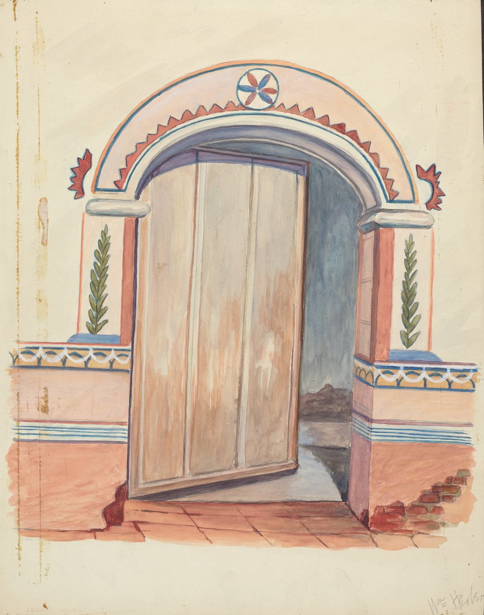 壁画，19351942年。 作者 威廉·赫伯特
