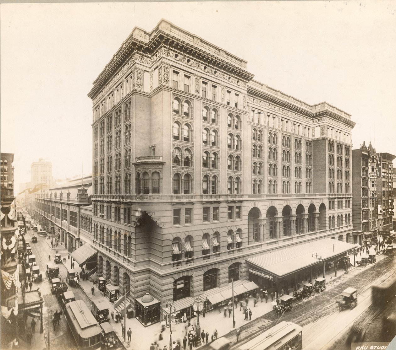 Market Street于1912年12月（照片打印） 作者 威廉·赫尔曼·劳