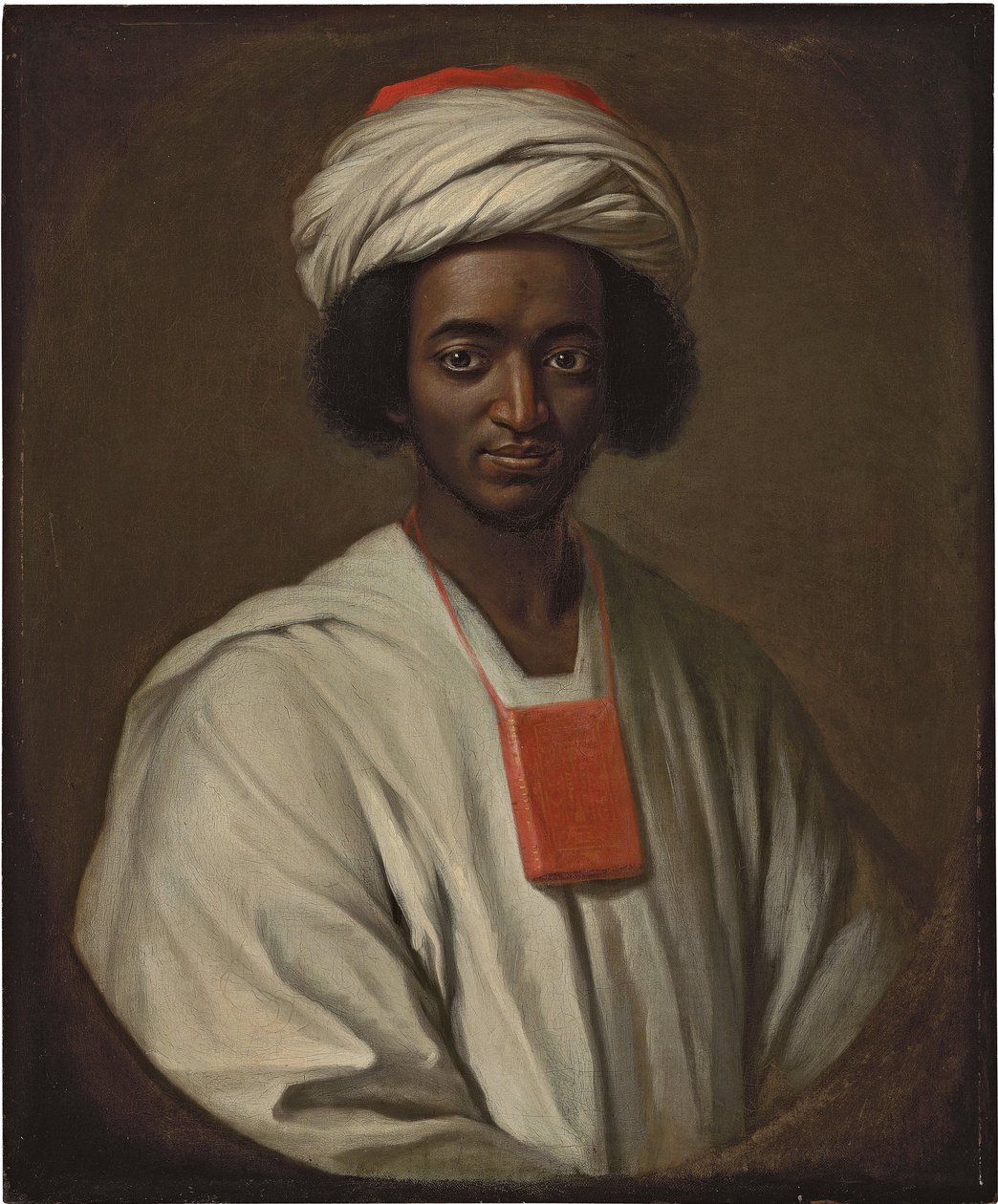 Ayuba Suleiman Diallo的肖像，1733年 作者 威廉·霍尔
