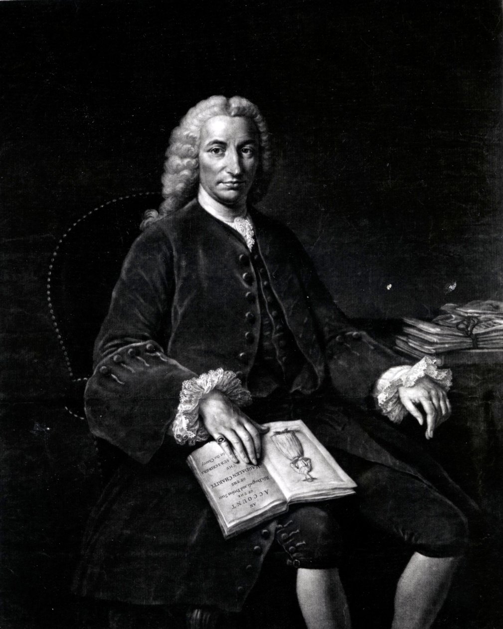 罗伯特·丁格利（1710-1781），1762年（mezzotint） 作者 威廉·霍尔