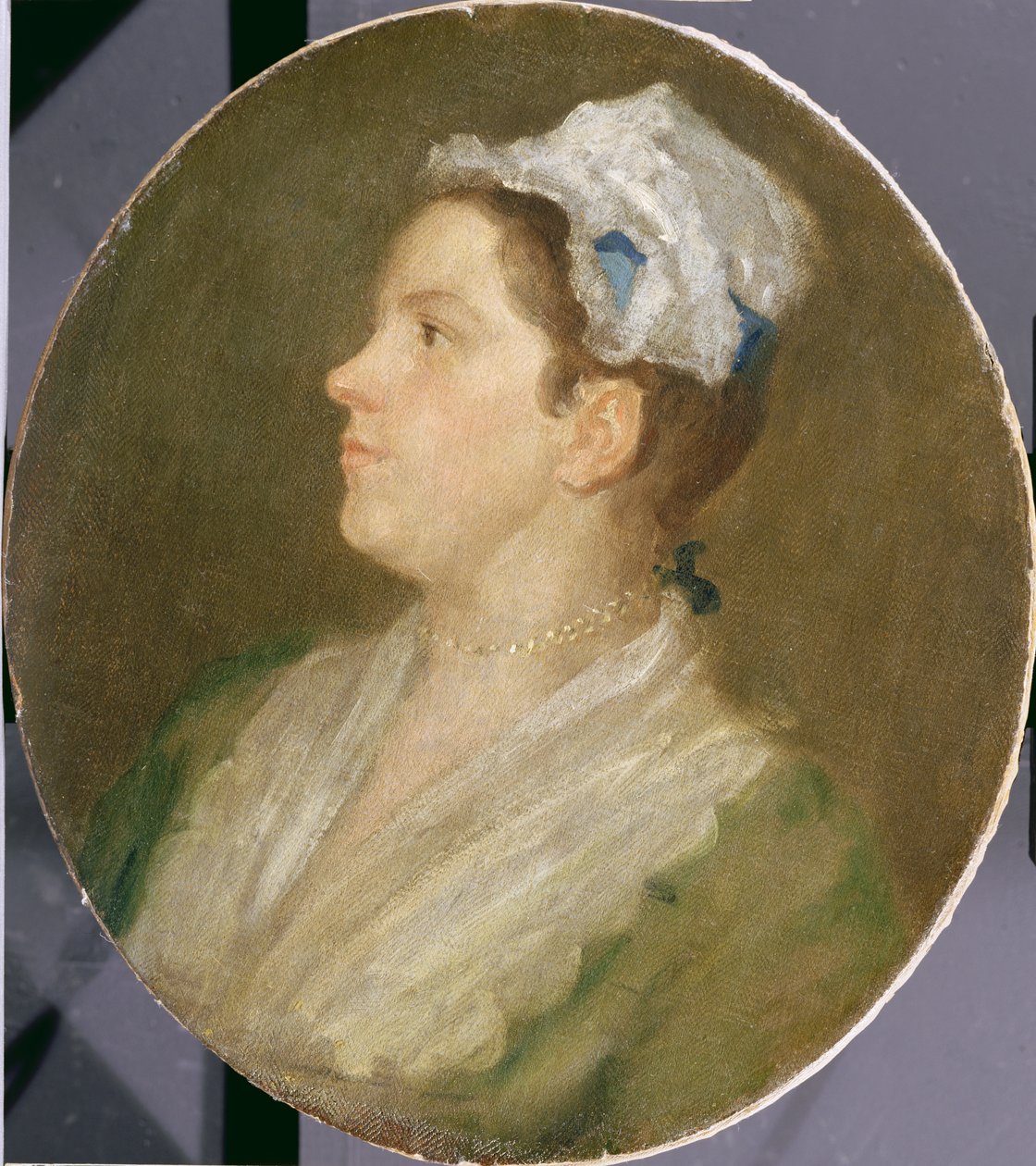 Anne Hogarth（1701-71），c.1740（保护前）（见174878） 作者 威廉·霍加斯