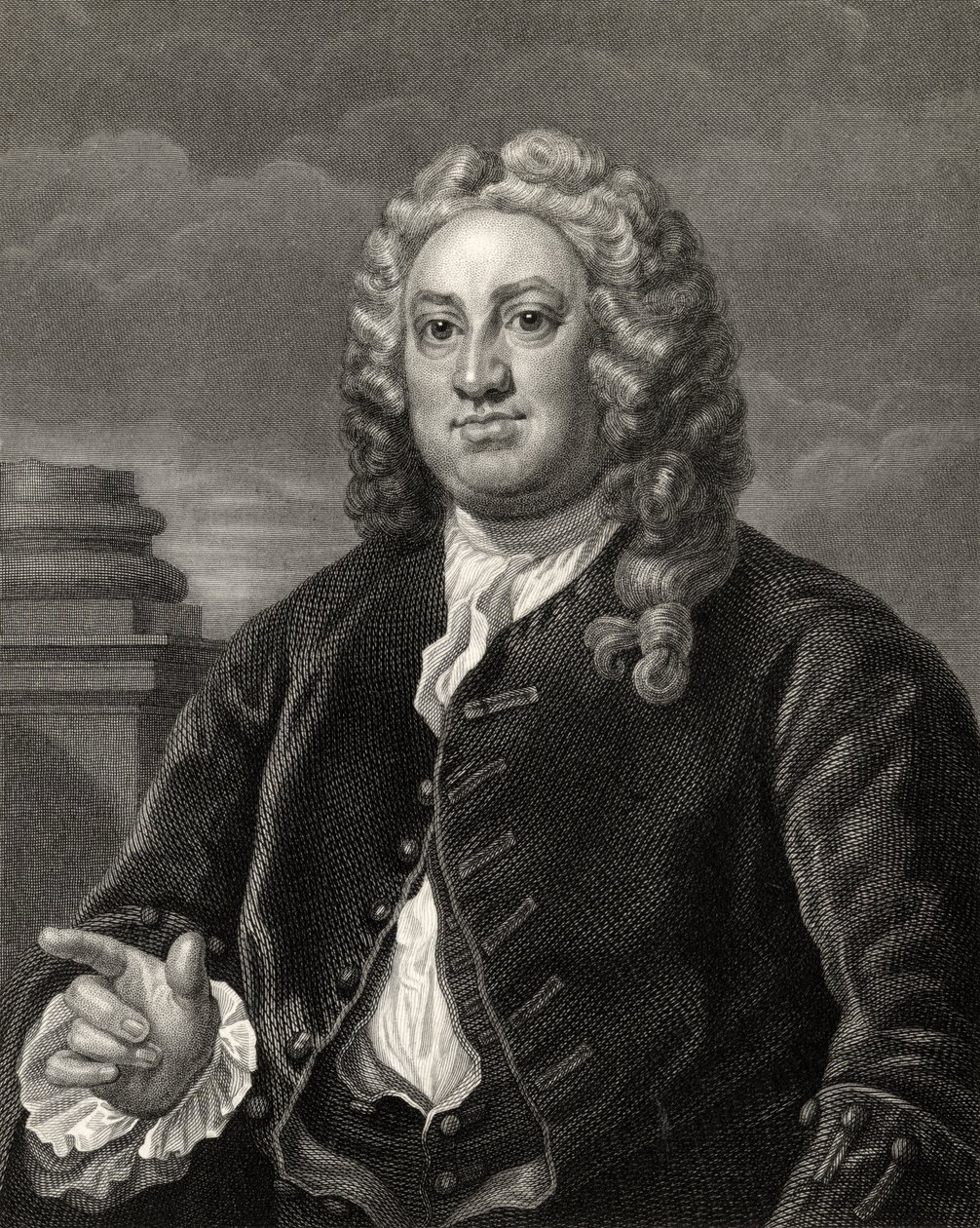 马丁福克斯，由R.哈特雕刻，来自&39;The Works of Hogarth&39;，于1833年出版 作者 威廉·霍加斯