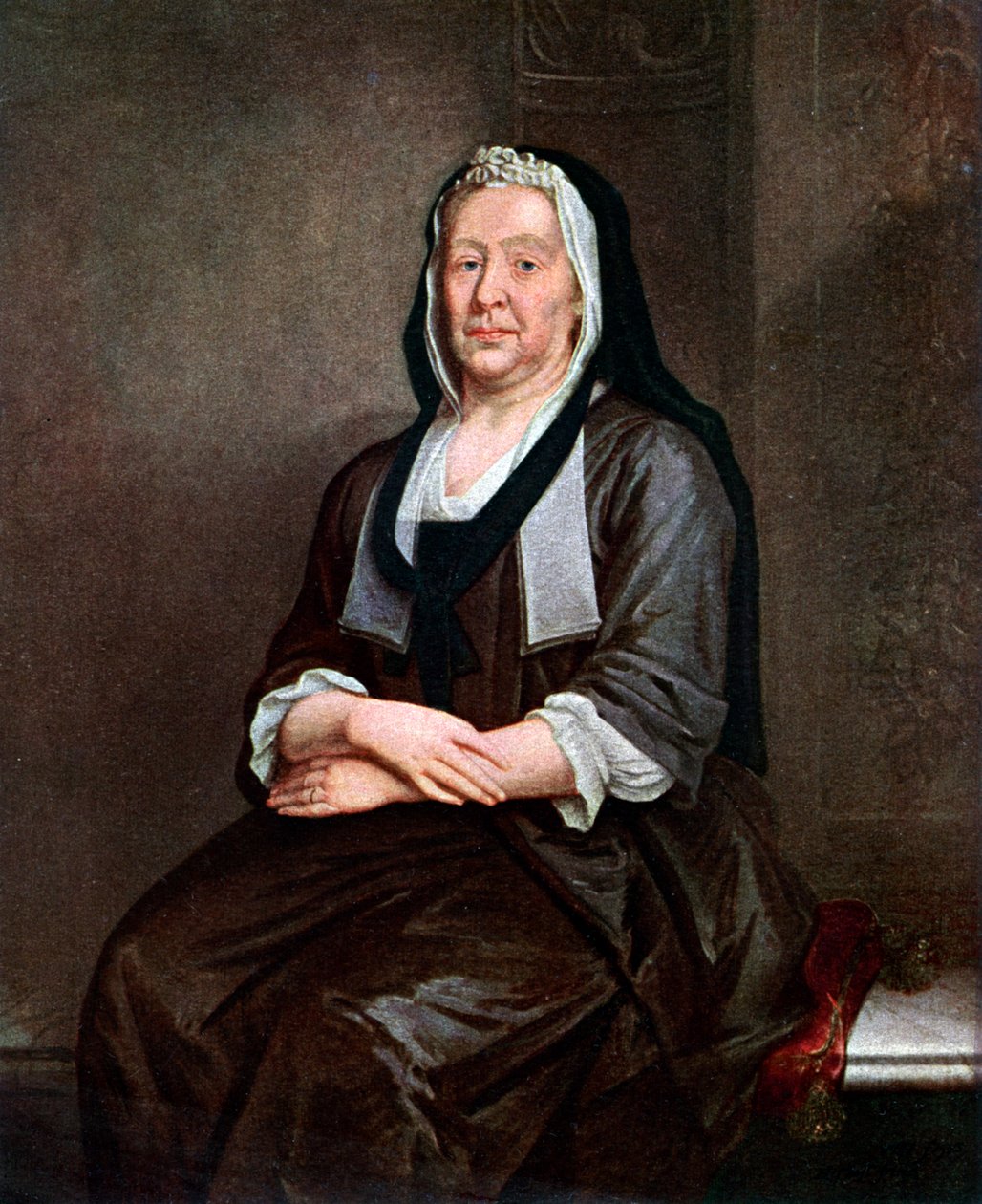 理查德·霍加斯（Richard Hogarth）夫人，艺术家母亲，1801年中叶 作者 威廉·霍加斯