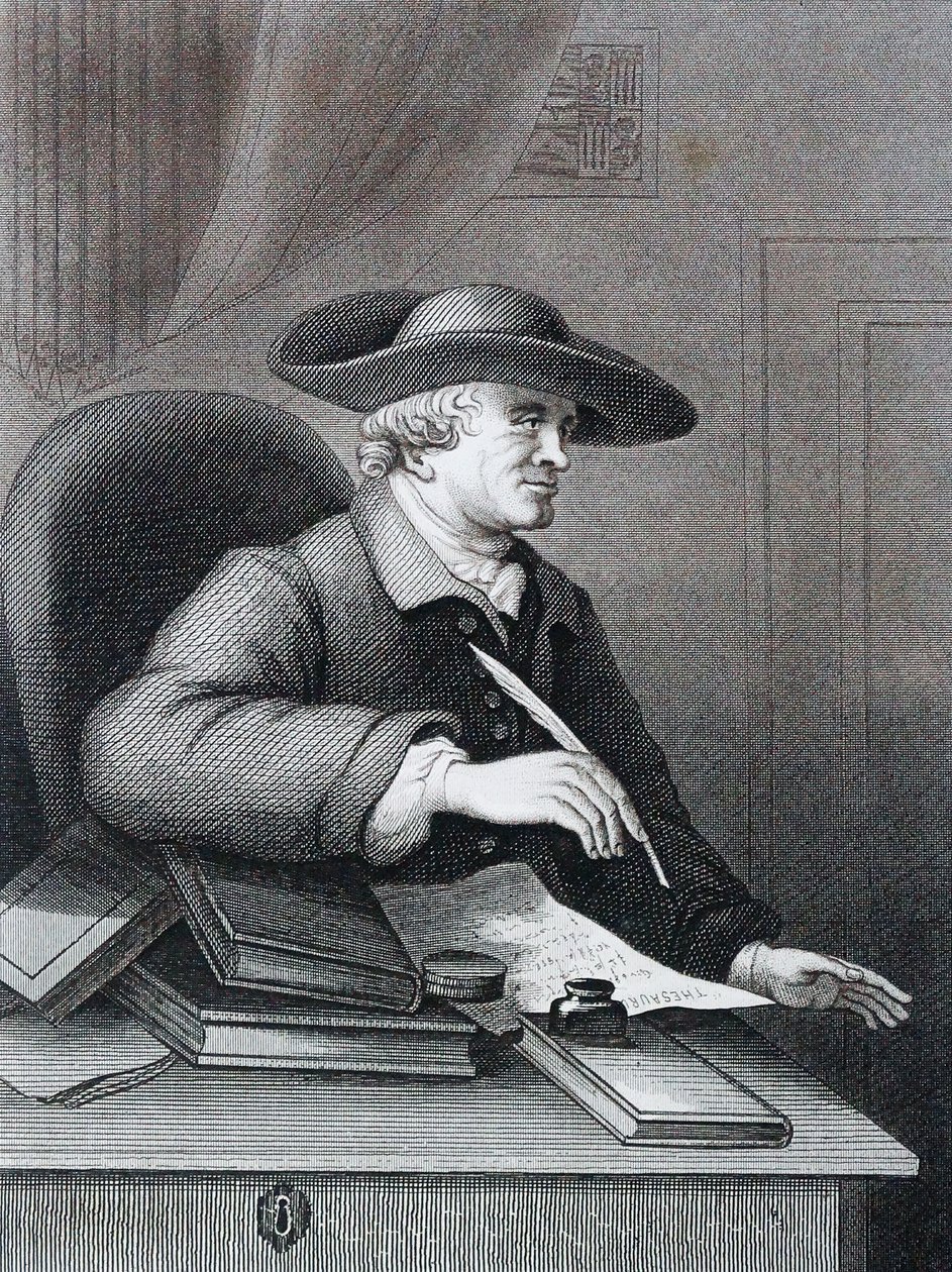 托马斯-莫雷尔（Thomas Morell，1703-1784 年）英国剧作家、古典学者，由威廉-霍加斯创作 作者 威廉·霍加斯