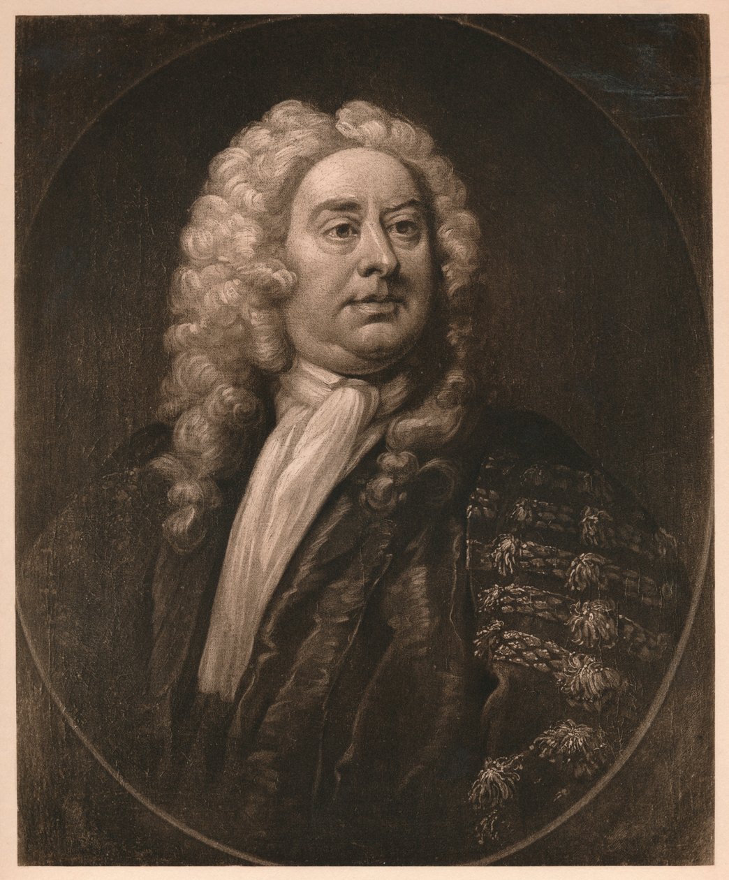 医学博士托马斯·佩莱（Thomas Pellet），c1725 作者 威廉·霍加斯