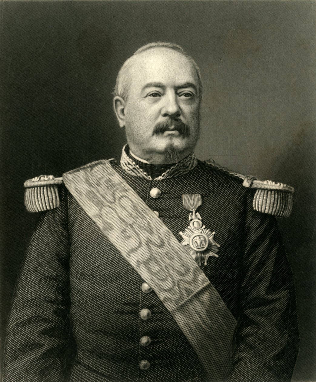 巴扎因元帅》，约1872年。 作者 威廉·霍尔